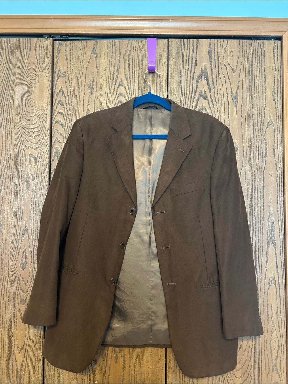 Brown Suede Sport Coat